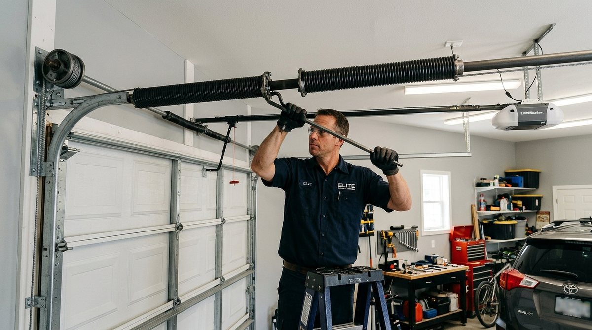 John Budget Garage Door in Converse, TX: Heavy-Duty Steel Section Strut & 11-Gauge Hinge Reinforcement - Converse, TX